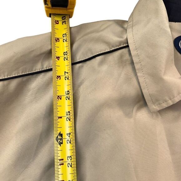 Callaway Men's Waterproof Full Zip Softshell Golf Windbreaker Jacket Beige XL - Picture 8 of 11